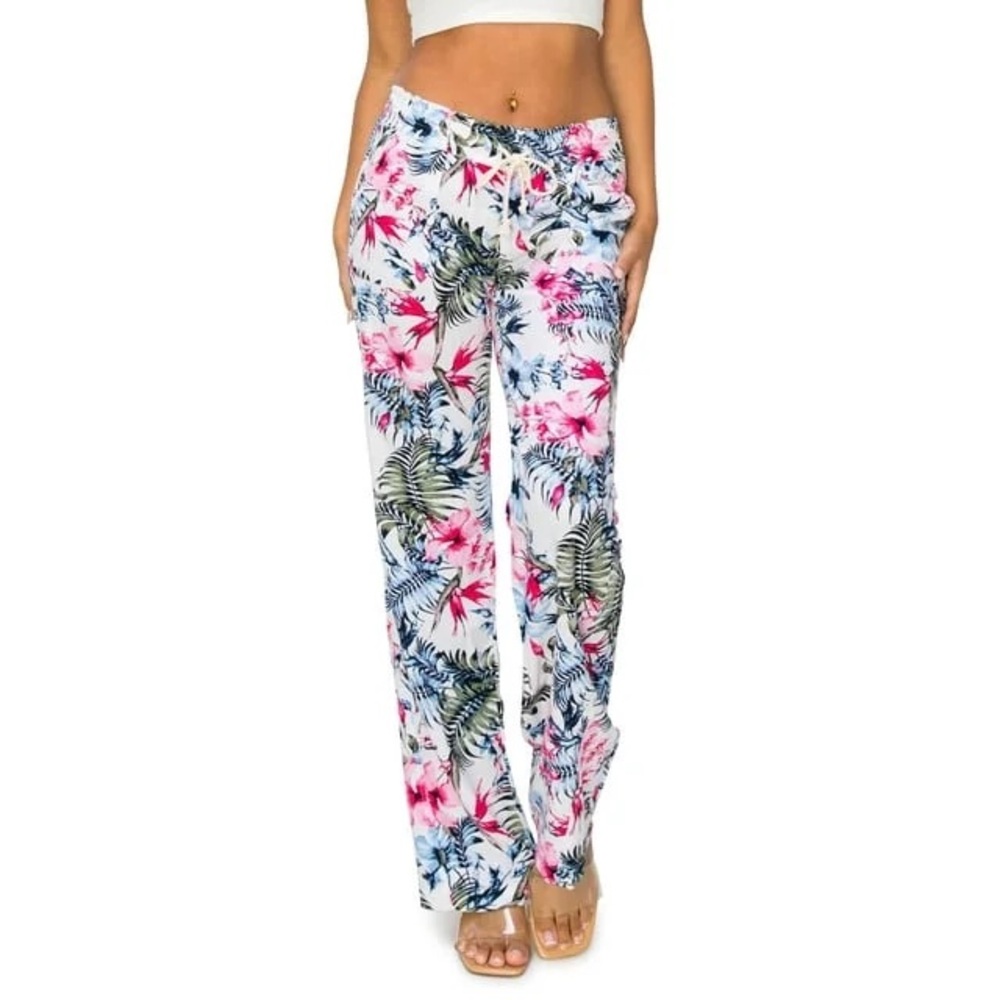 Cali1850 Women’s Linen Pants-  Large 🌺